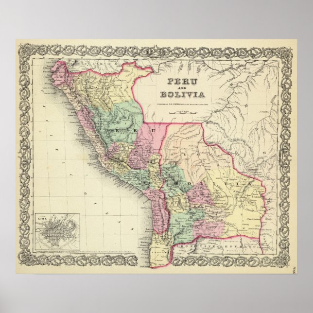 Póster Perú Y Bolivia (Frente)
