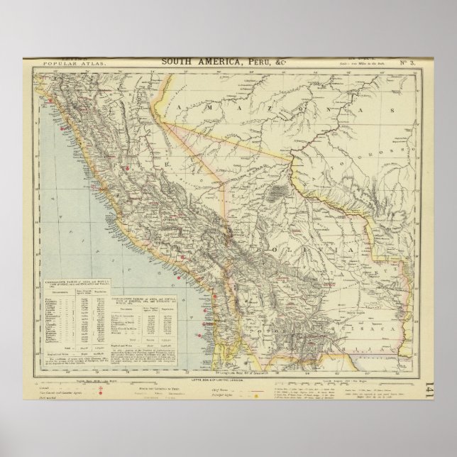 Póster Perú Y Bolivia 3 (Frente)