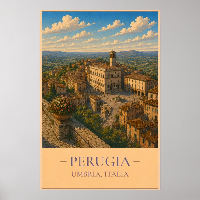 Póster Perugia (Frente)