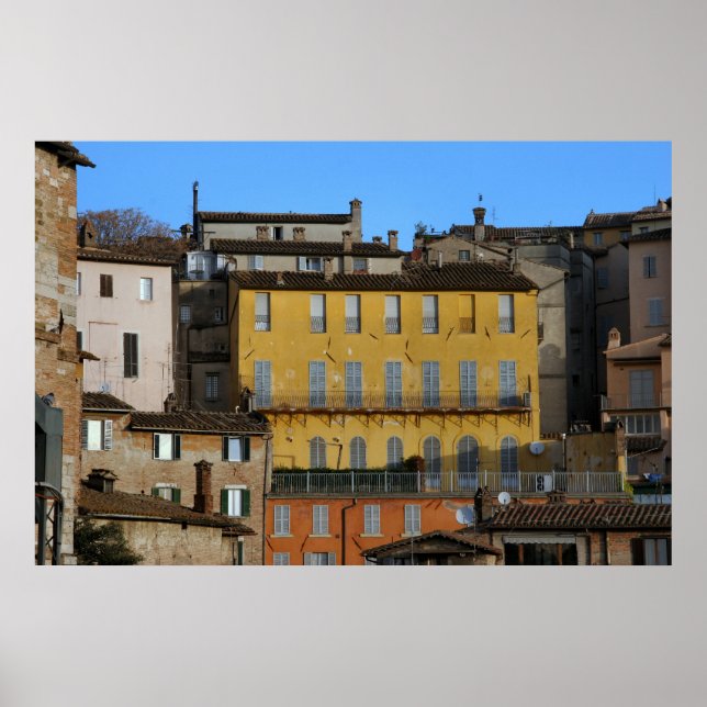 Póster Perugia, Italia (Frente)