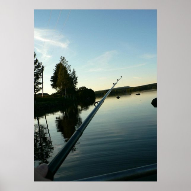Póster Pesca a la vista (Frente)