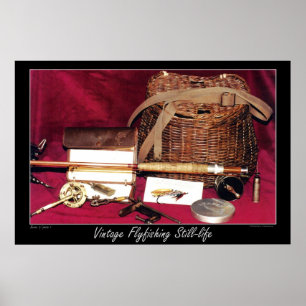 Póster Pesca aérea Vida residual 04