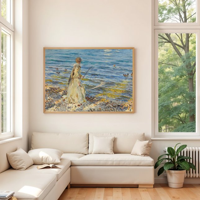 Póster Pesca chica, Sargent 1913 (Subido por el creador)