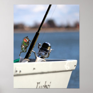 Póster Pesca con Mosca