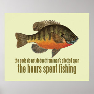 Póster Pesca de brea