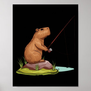 Póster Pesca de Capibara