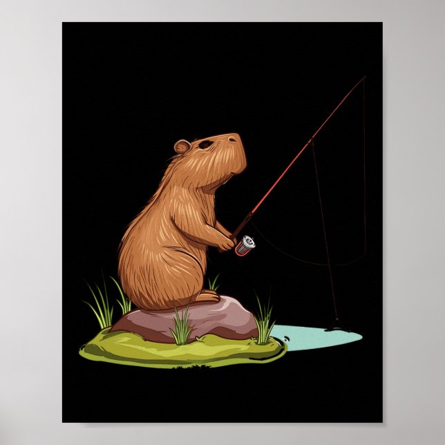 Póster Pesca de Capibara (Frente)