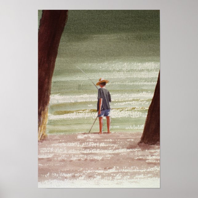 Póster Pesca de Henry 1990 (Frente)