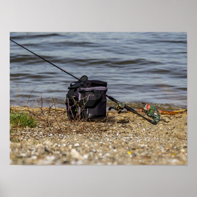 Póster Pesca de mosca (Frente)