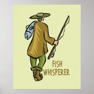 Póster Pesca de pescado Whisperer