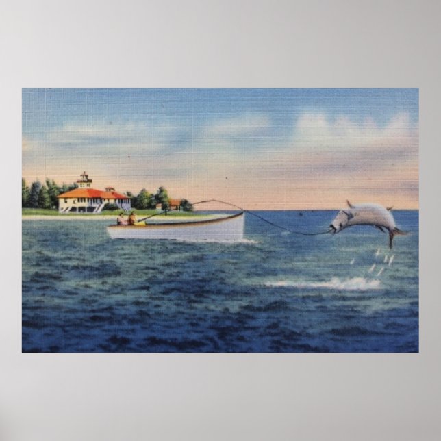 Póster Pesca de Sábalo (Frente)
