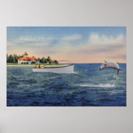 Póster Pesca de Tarpon