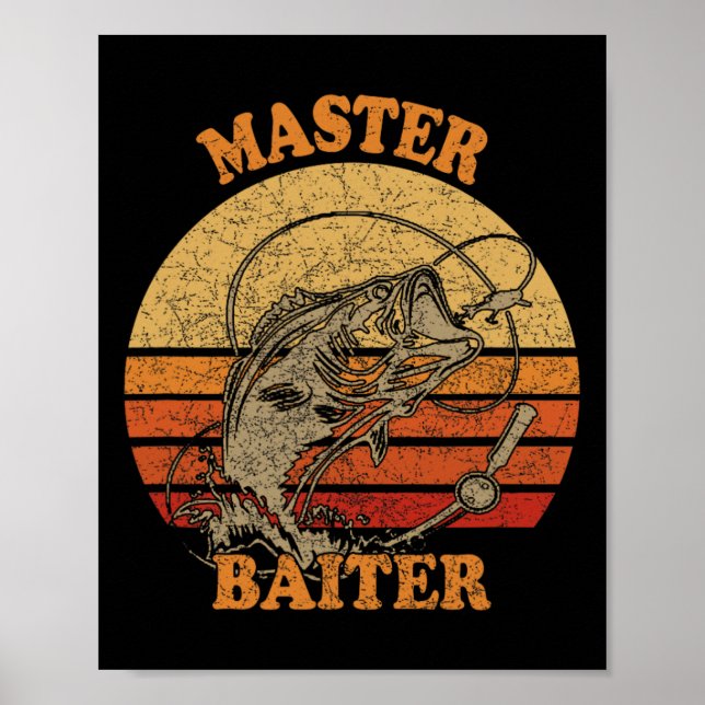 Póster Pesca divertida de Master Byiter (Frente)