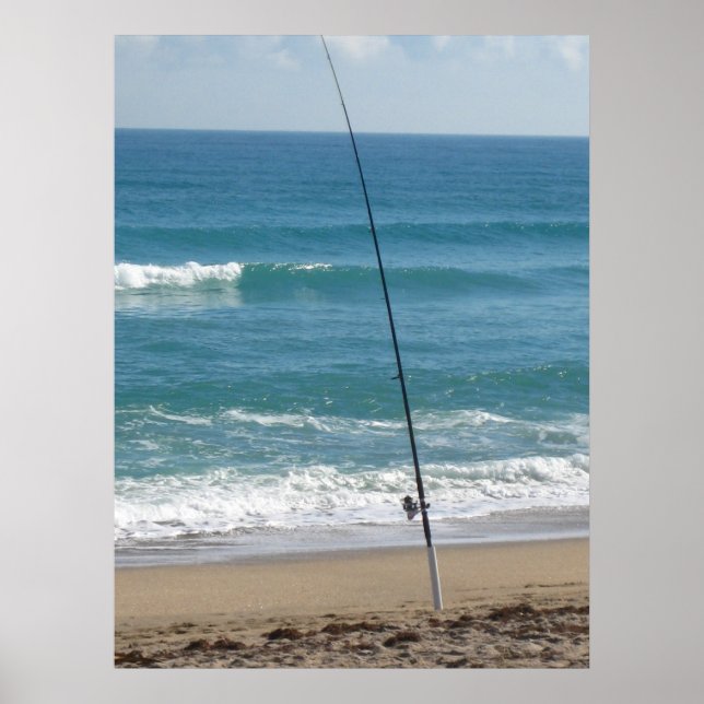 Póster pesca marina (Frente)