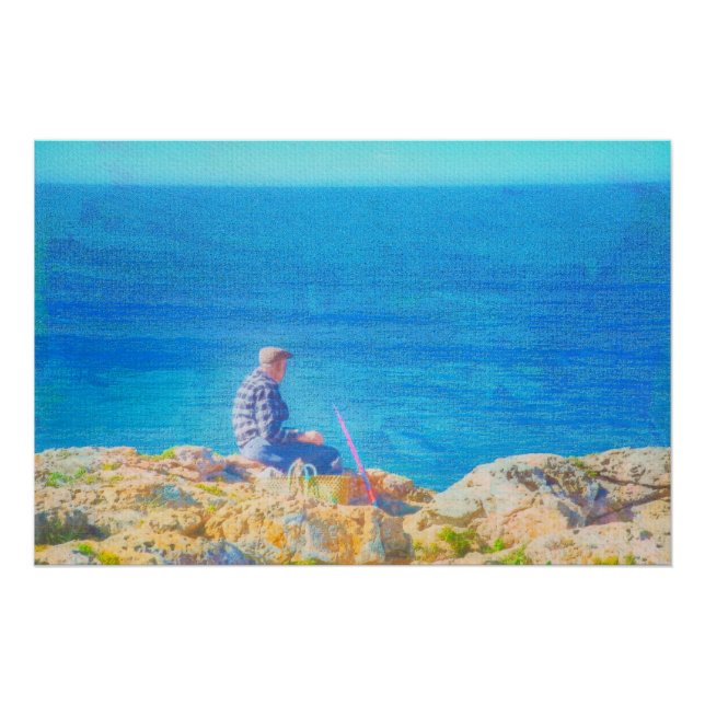 Póster Pesca marítima (Anverso)