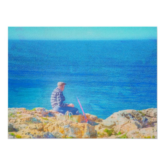 Póster Pesca marítima (Anverso)