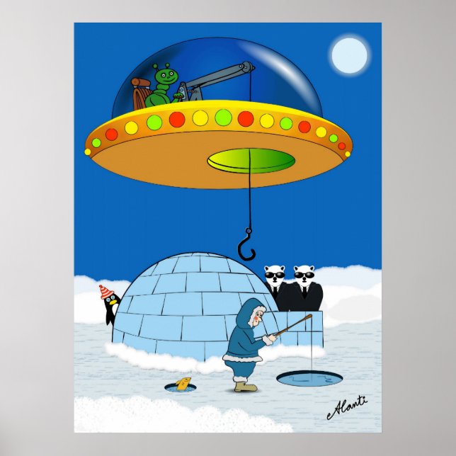 Póster Pesca por destino (Frente)