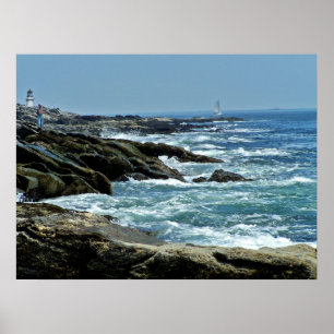 Póster Pesca por destino