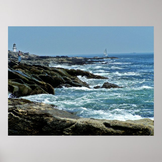 Póster Pesca por destino (Frente)