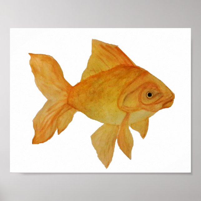 Póster Pescado de oro (Frente)