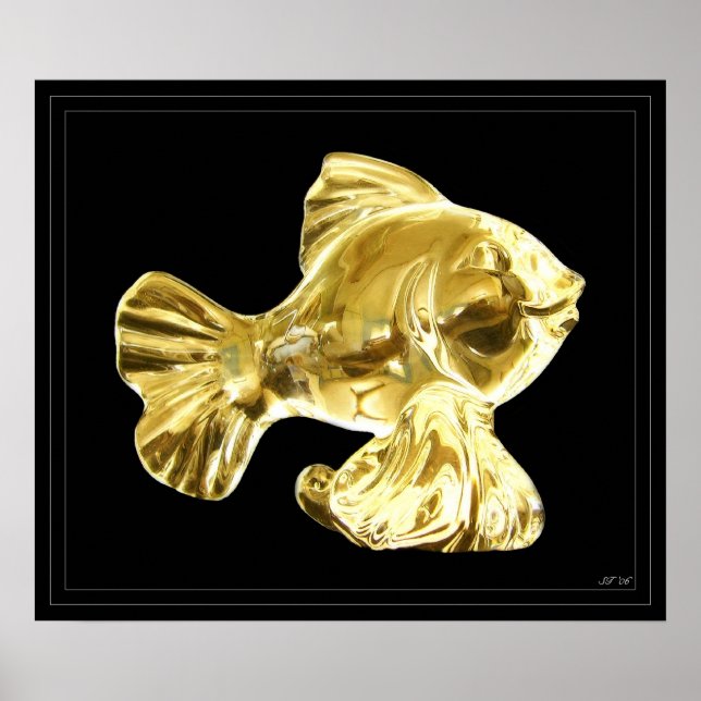 Póster Pescado de oro (Frente)