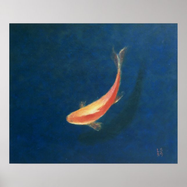 Póster Pescado de oro (Frente)