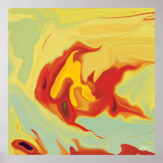 Póster Pescado de oro 2