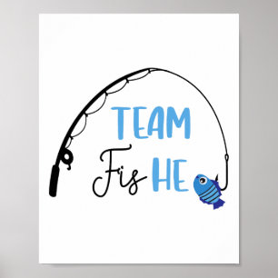 Póster Pescado del equipo Pescador Camisas Pescador Géner