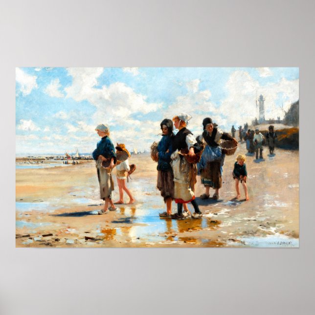 Póster Pescado por John Singer Sargent Poster (Frente)