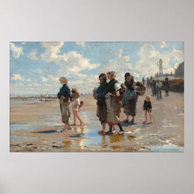 Póster Pescado - Poster Bella Artes John Sargent (Frente)