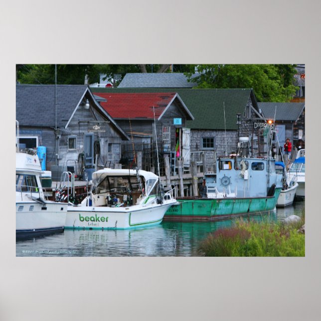 Póster pescador (Frente)