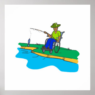 Póster Pescador