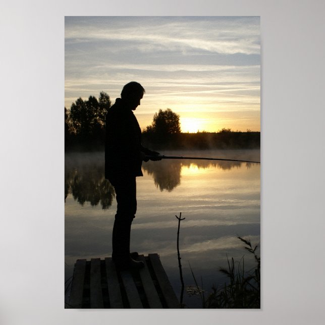 Póster pescador (Frente)