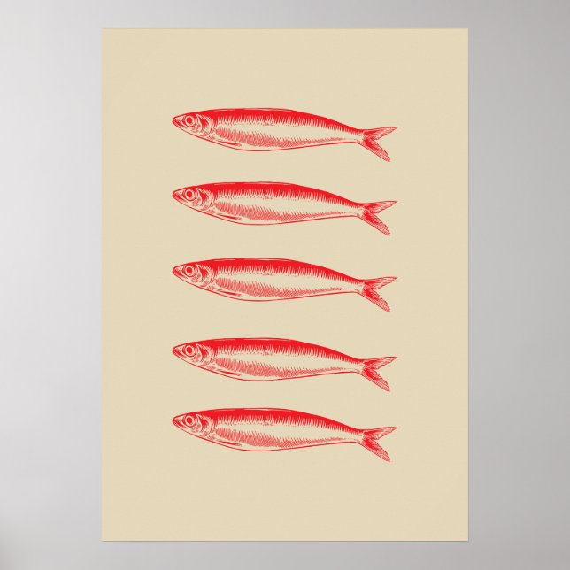 Póster Pescador de Sardines (Frente)