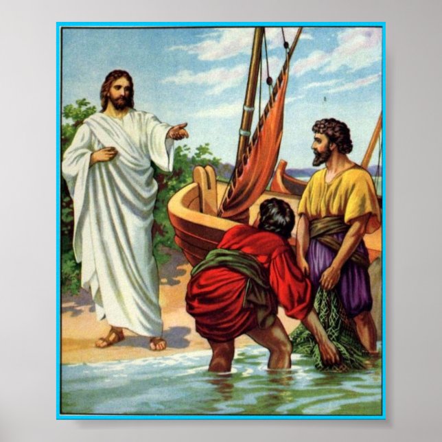 Póster Pescadores de hombres (Frente)