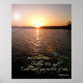 Póster 'Pescadores de hombres', Biblia contra Poster