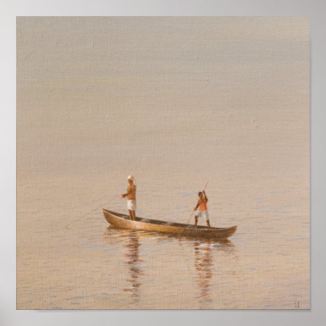 Póster Pescadores de Kerala (Frente)