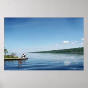 Póster Pescadores pacíficos