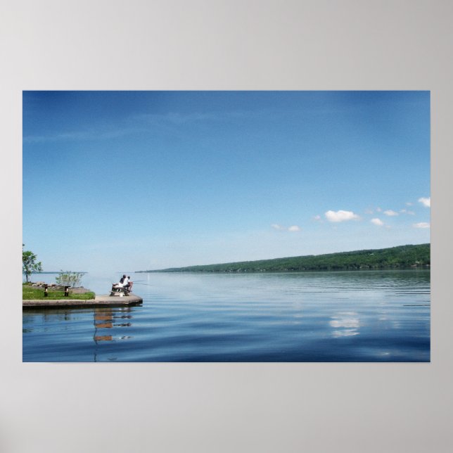 Póster Pescadores pacíficos (Frente)