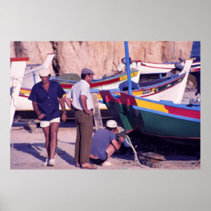 Póster Pescadores portugueses