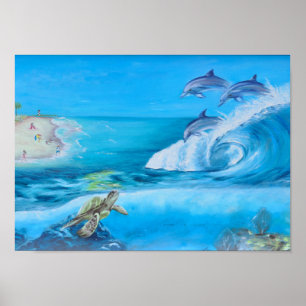 Póster Pescados tropicales