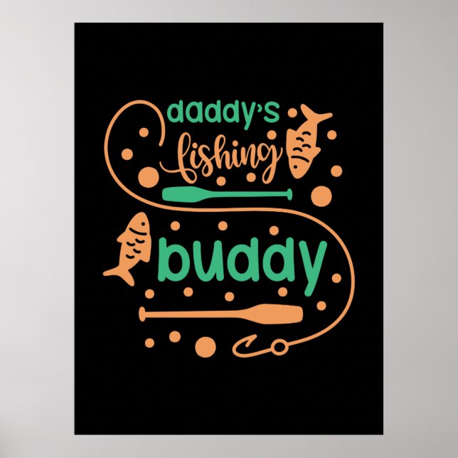 Póster Pescando a Art Daddy Fisher Friends (Frente)