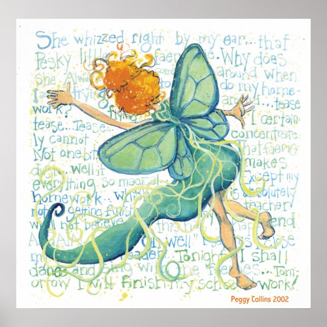 Póster Pesky Faerie (Frente)