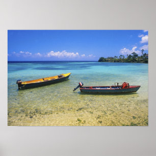 Póster Pesqueros, Boston Beach, Port Antonio,