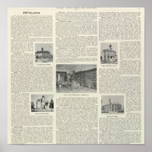 Póster Petaluma, California