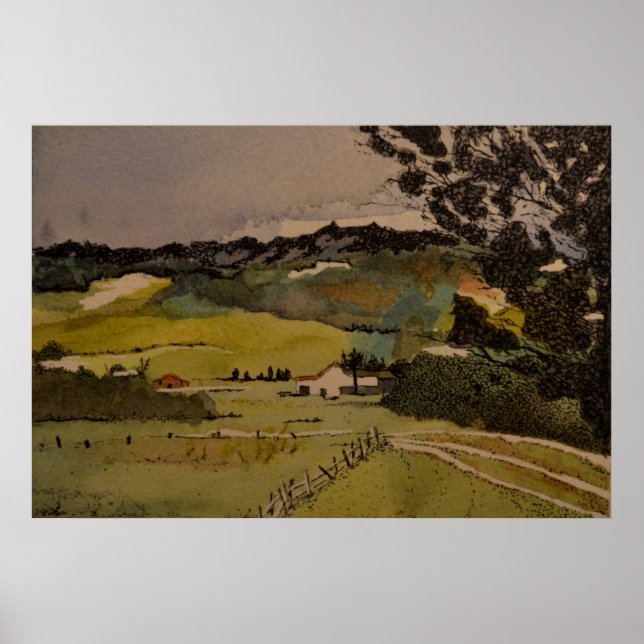 Póster Petaluma California (Frente)