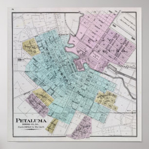 Póster Petaluma, California 2