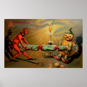 Póster Petardo de Halloween