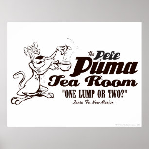 Póster Pete Puma Tea Room 2