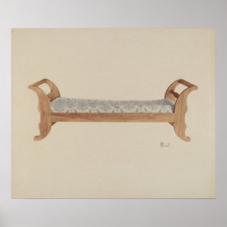 Póster Peter C. Ustinoff Day Bed c. 1940